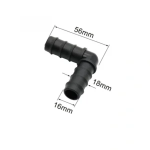 Coude simple Ø 16 mm